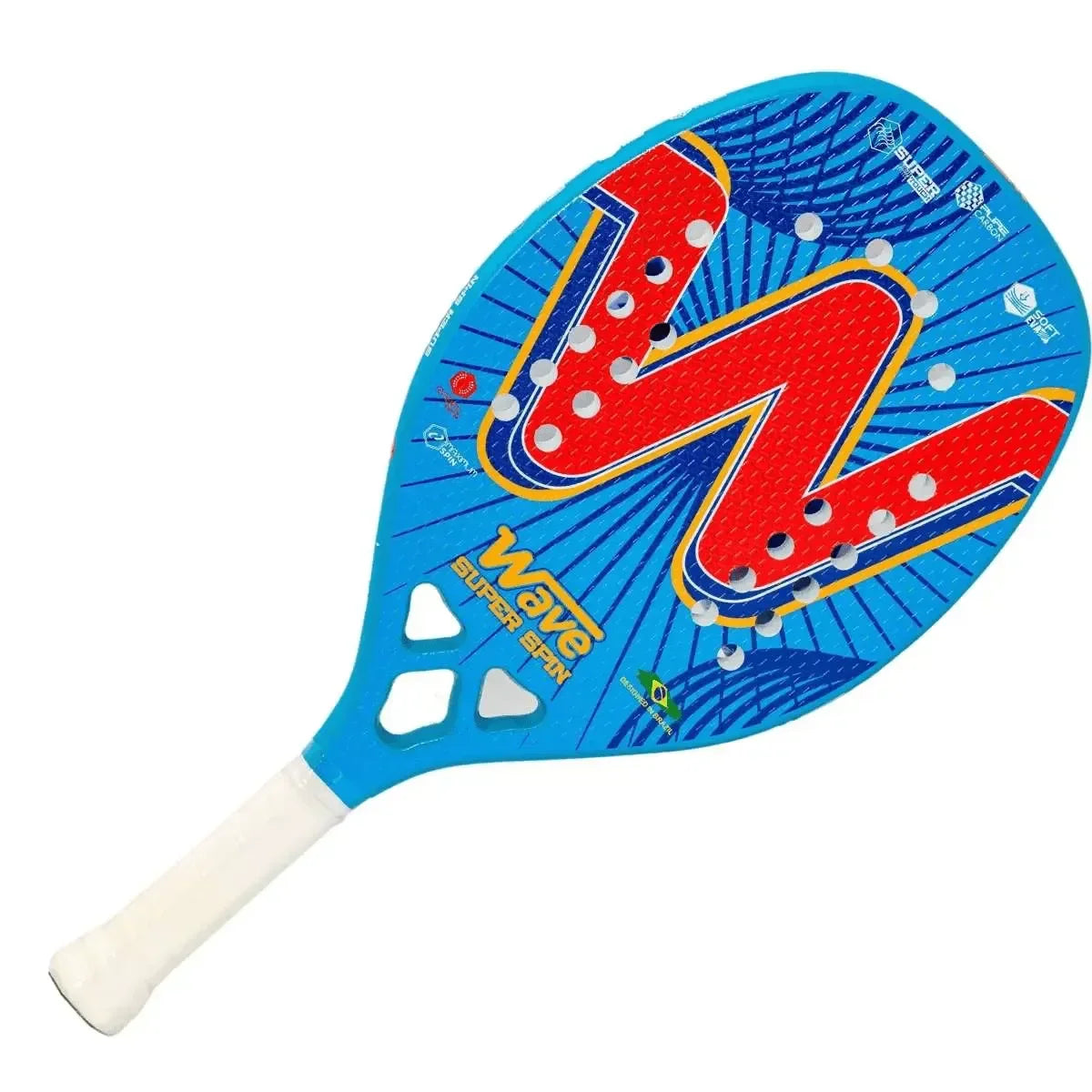 SpinMaster Wave - Beach Tennis Racket van Carbon