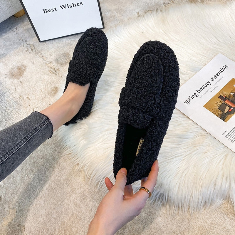 Azida - Plush Slipper Shoes/Slippers