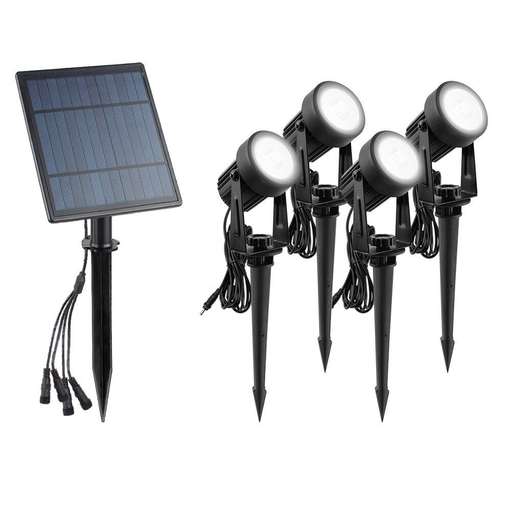 Solar Spotlight Waterproof IP65 Solar Powered LED