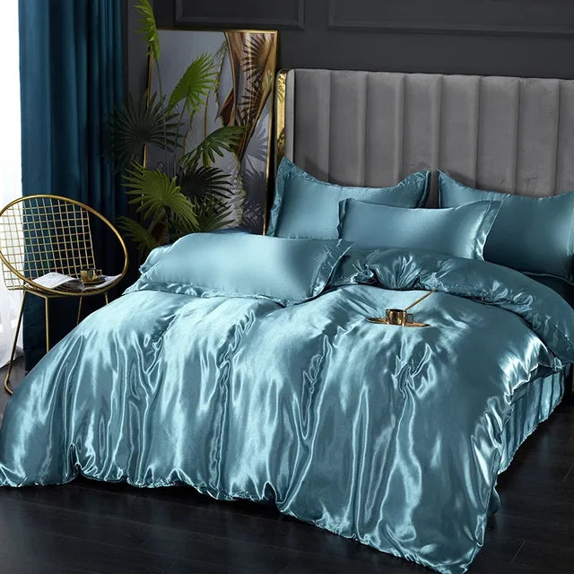 Silk Satin Bedding Set