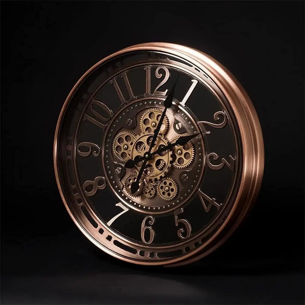 CopperTime - Antique Office Wall Clock