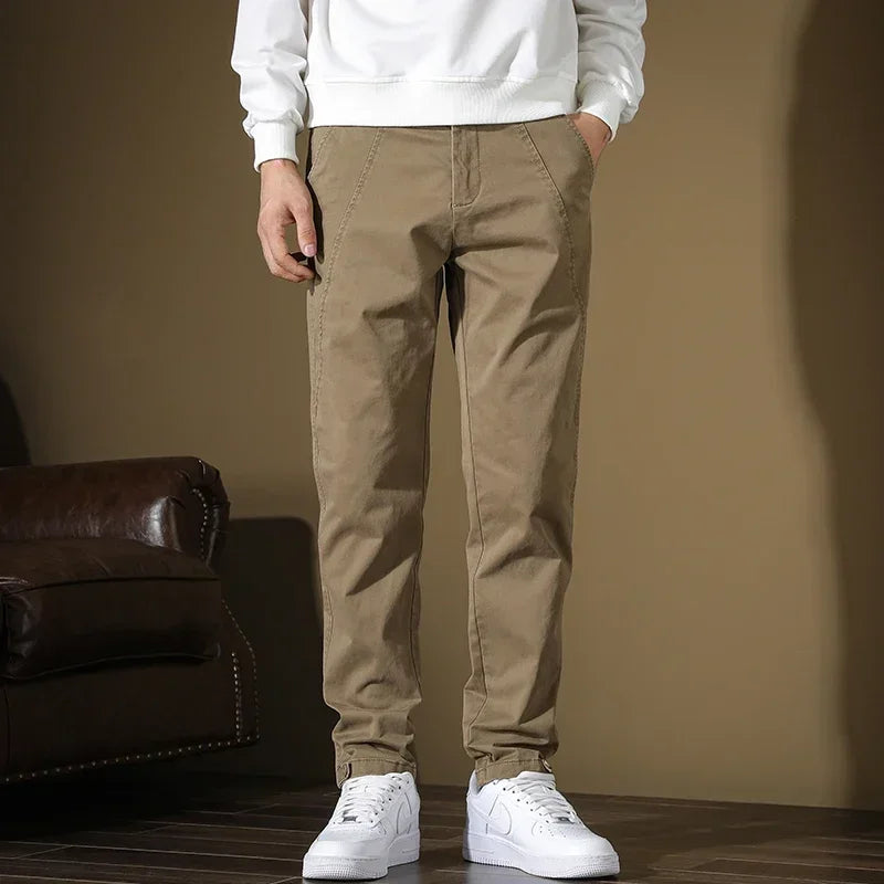 Stretch Slim-Fit Chino Pants