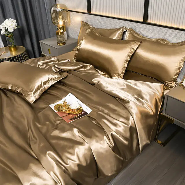 SatinLuxe - Elegant Satin Duvet Cover