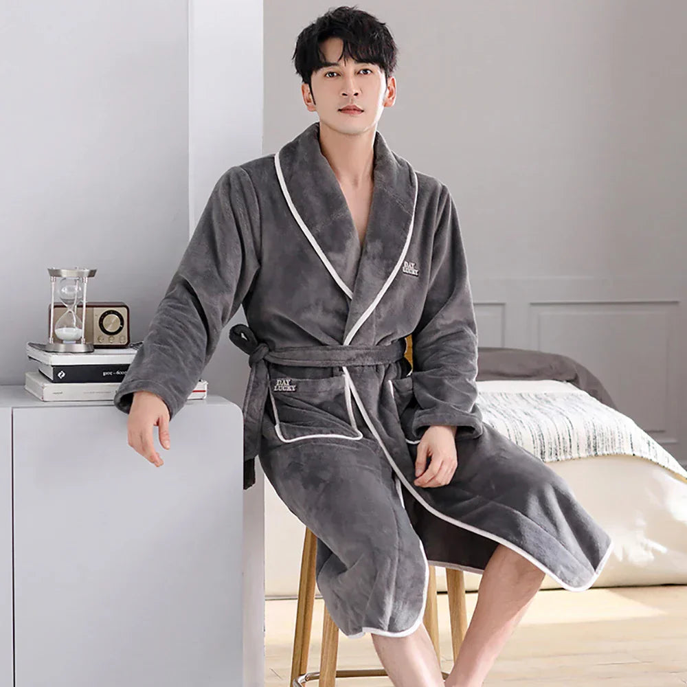 WarmPlush – Soft and Warm Bathrobe for Men