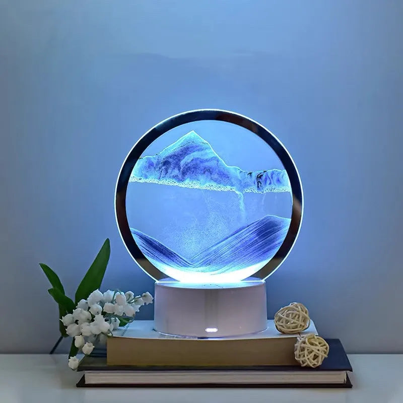 Creative Sand Lamp – Decompression, Light Art