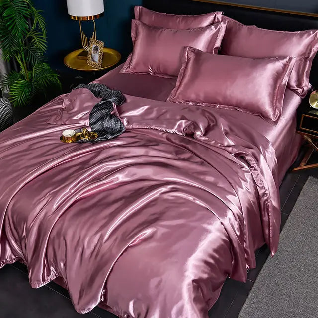 SatinLuxe - Elegant Satin Duvet Cover