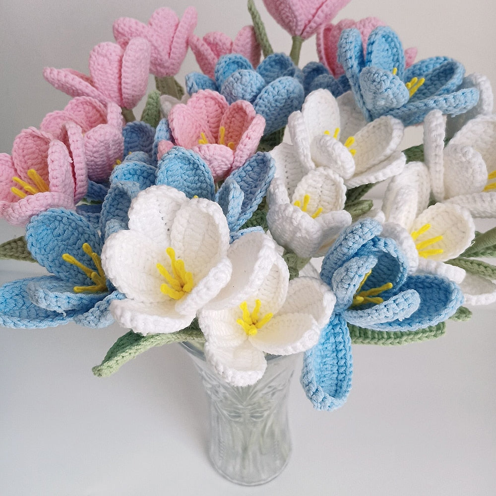 Tulip Crochet Bouquet decor