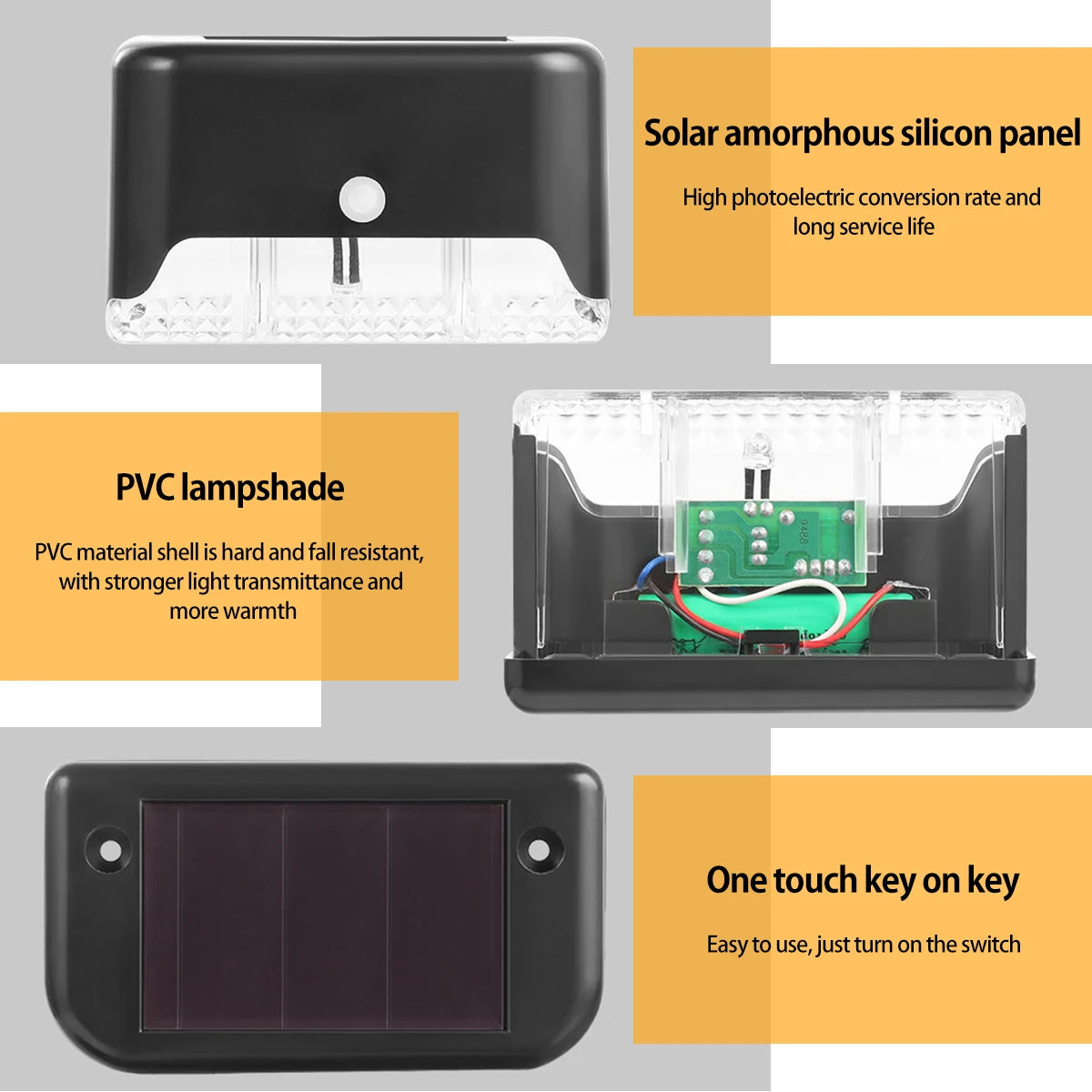 Solar Fence Light™ | Per set of 4