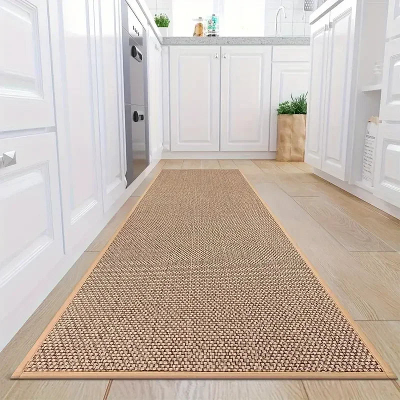 CozyStep - Non-Slip Absorbent Jute Bath Mat/Rug