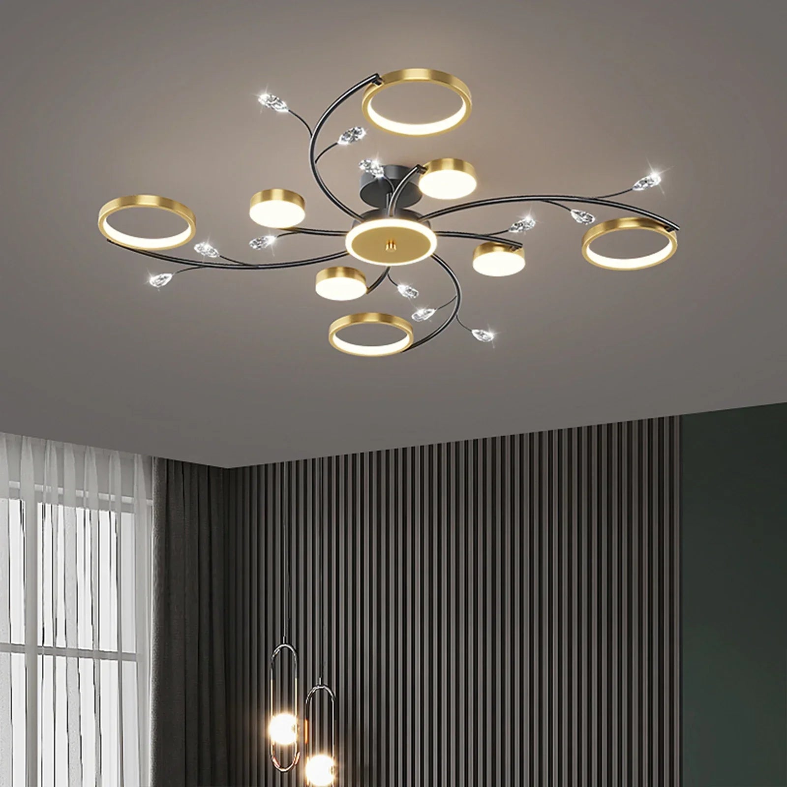 AmbianceLumi - Pendant Lamp with Dimmable Function