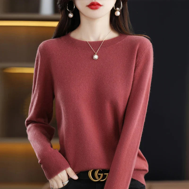 Charlotte: 100% wool cashmere sweater