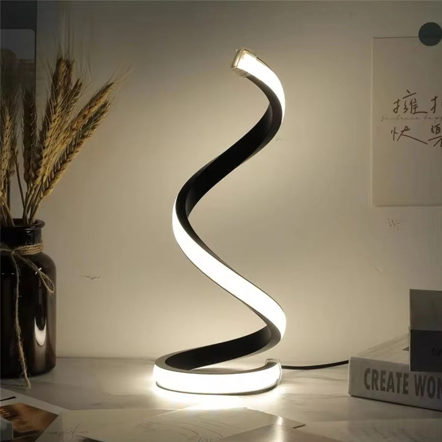 Spiral Modern | Dimmable Desk Lamp