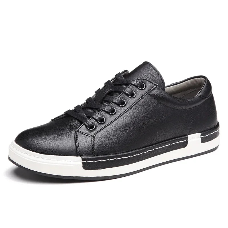 ComfortFlex men's leather sneakers