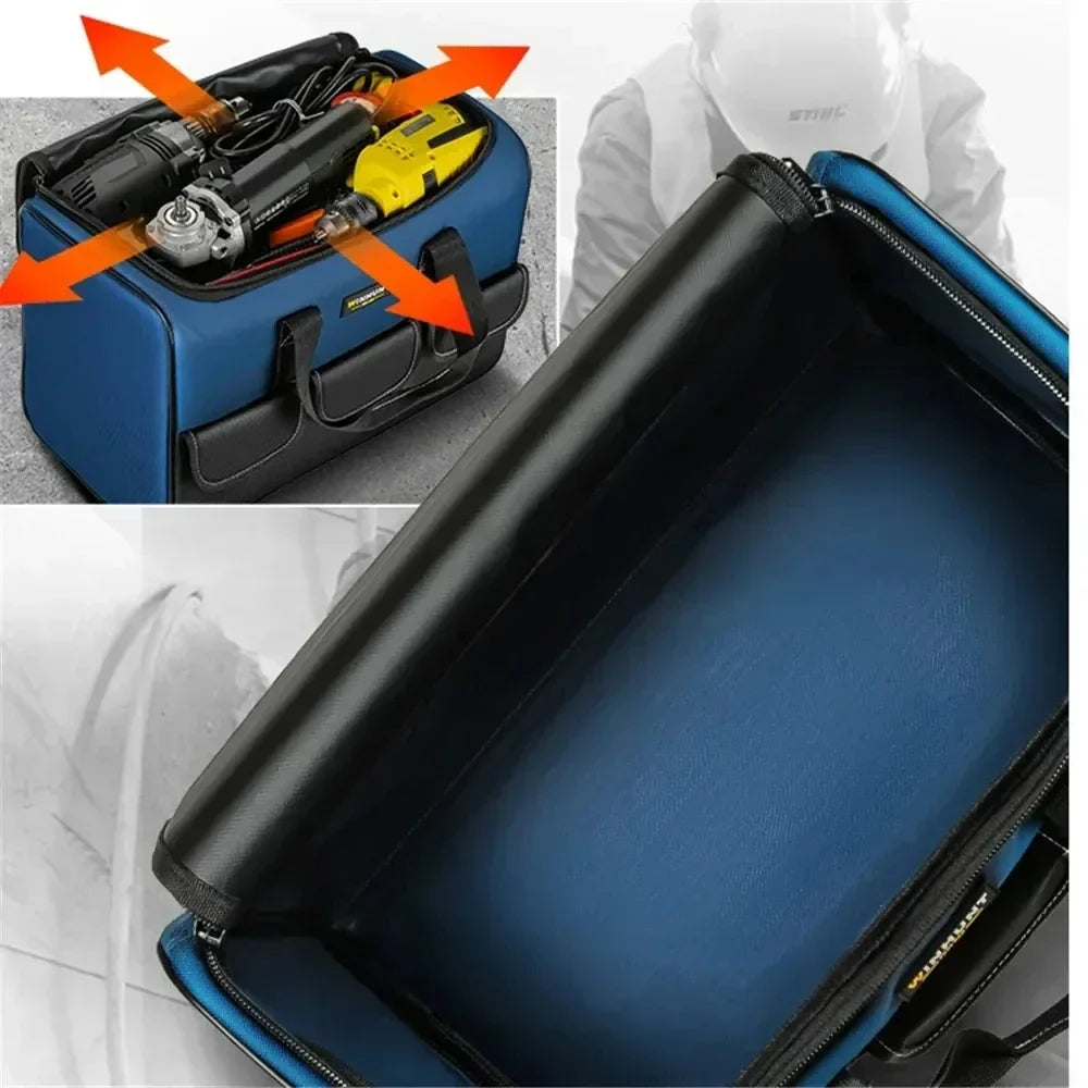 Tool Bag - Waterproof Multi Pockets Tool Organizer Tool Pouch