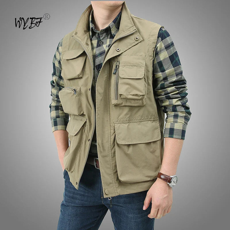 Tactical Hiking Fishing Cargo / Photographer Waistcoat Mesh Vest