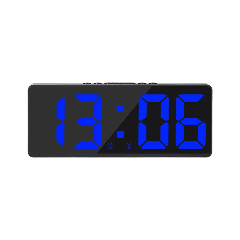 VoiceSnooze – LED Alarm Clock with Voice Control and Silent Night Mode