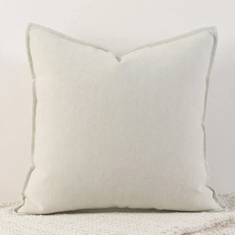 ChenilleCozy - Plain Cushion Cover for Home and Bedroom Decor