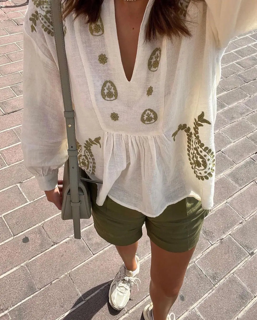 Cotton Boho Blouse