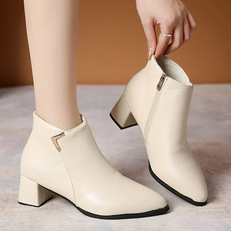 Belezaa Classic Ankle Boots