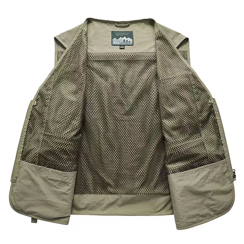 14 Pockets Cargo Tactical Hiking Fishing Vest