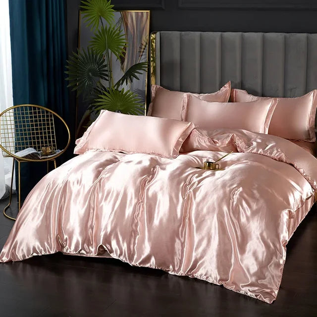 Silk Satin Bedding Set