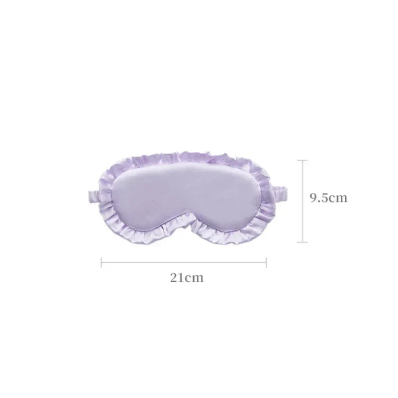 Silk Ruffle | Ruffled Sleep Mask