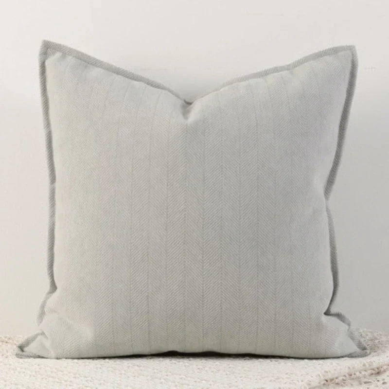 ChenilleCozy - Plain Cushion Cover for Home and Bedroom Decor