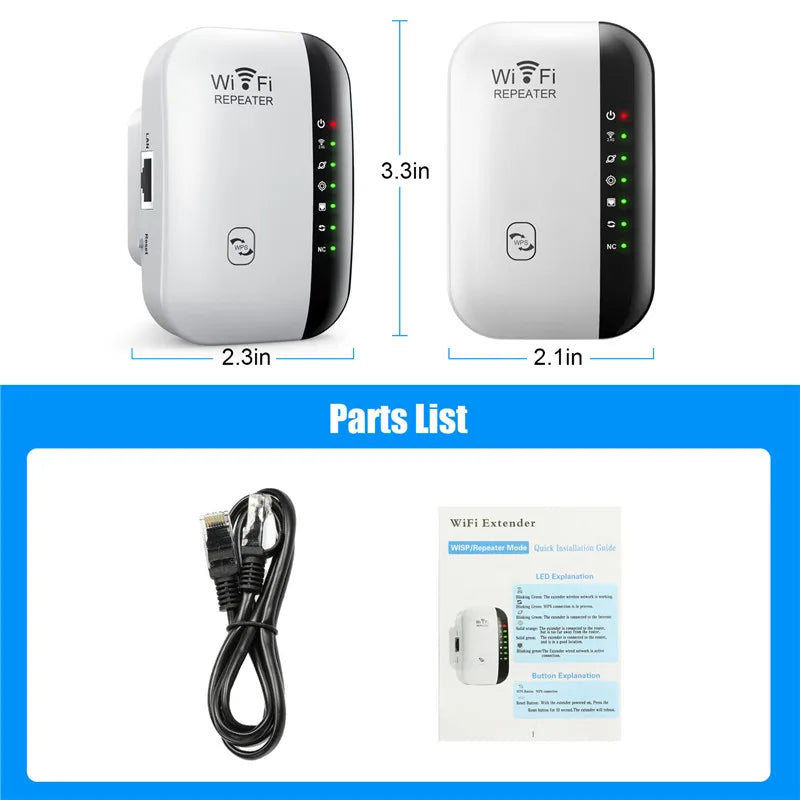 WiFi Repeater™ - 300Mbps Wireless Signal Booster