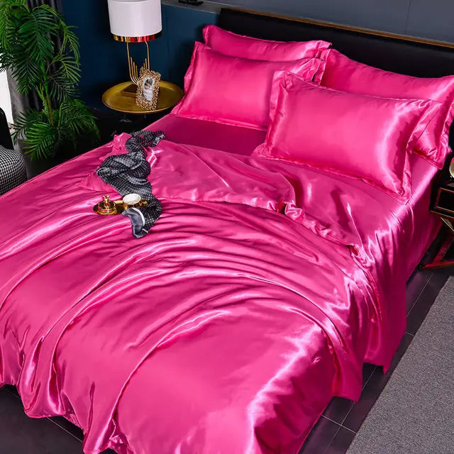 SatinLuxe - Elegant Satin Duvet Cover