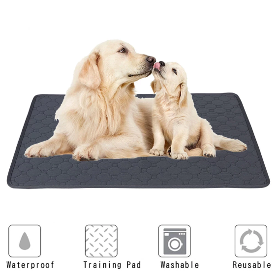 Washable Dog Pitch Blanket | Waterproof Reusable Training Mat