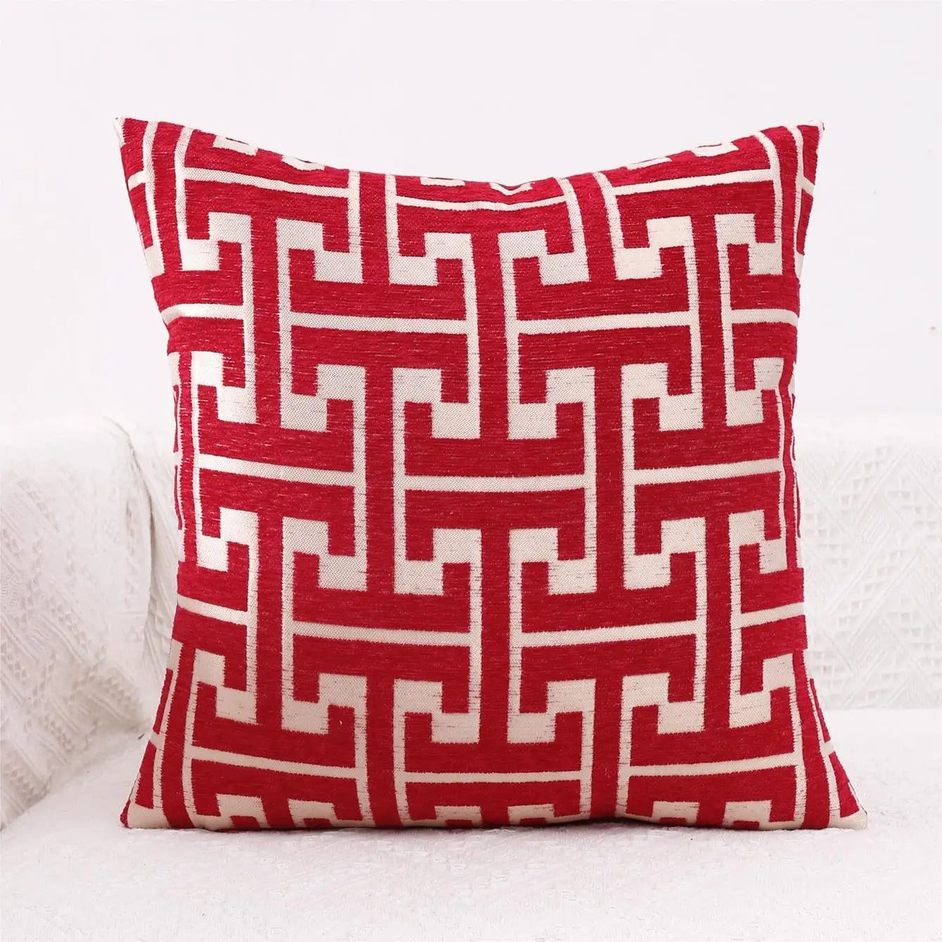 CountryCharm - Striped Cushion Cover for Living Room and Sofa