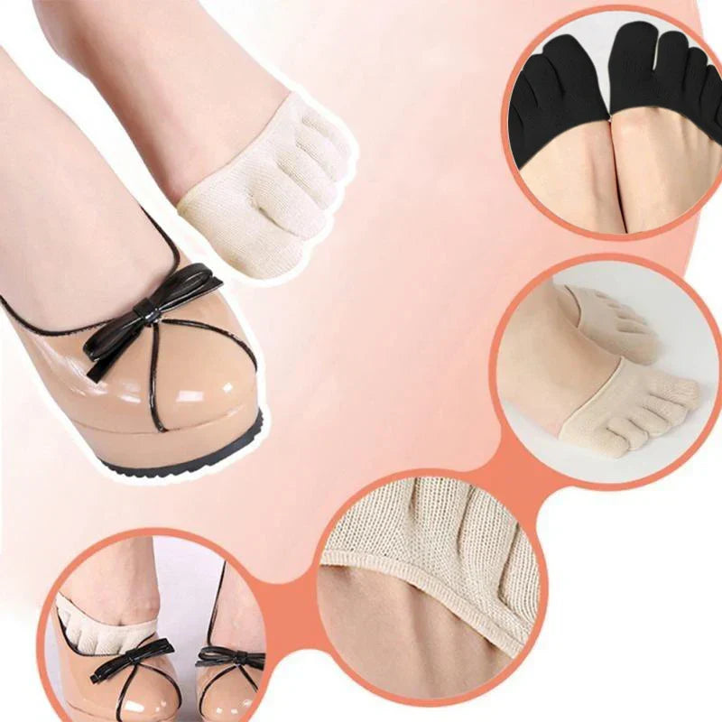 ComfortStep - Invisible Cotton Forefoot Socks