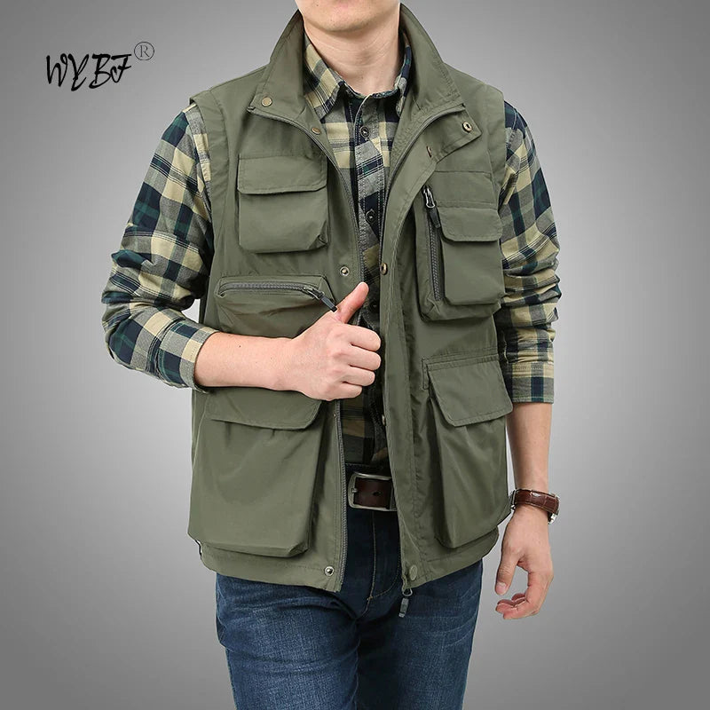 Tactical Hiking Fishing Cargo / Photographer Waistcoat Mesh Vest