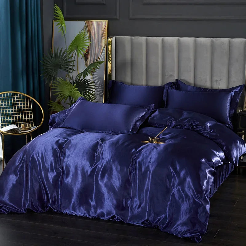 Silk Satin Bedding Set