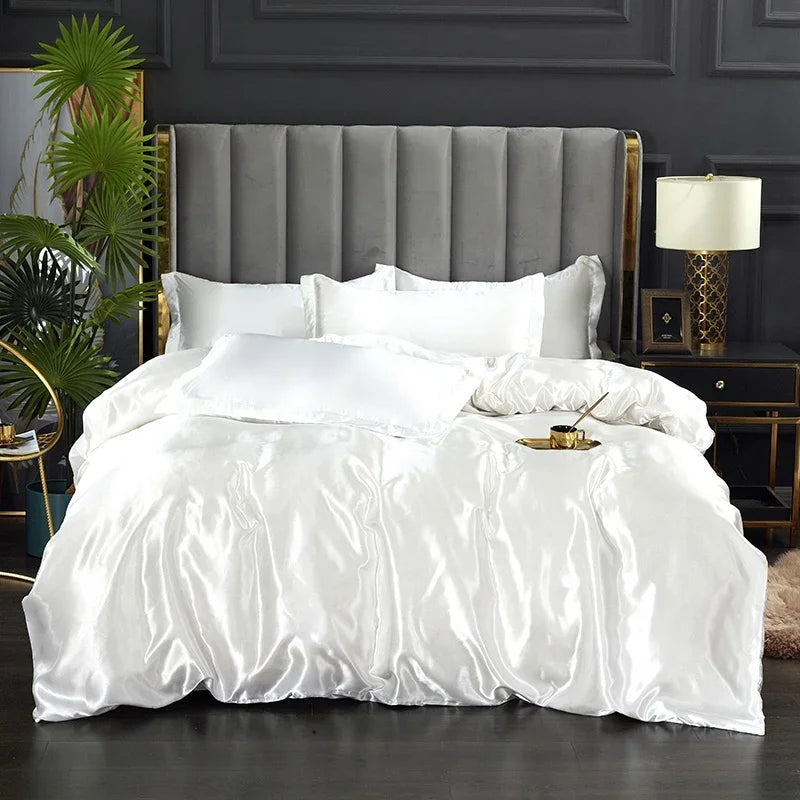 Silk Satin Bedding Set