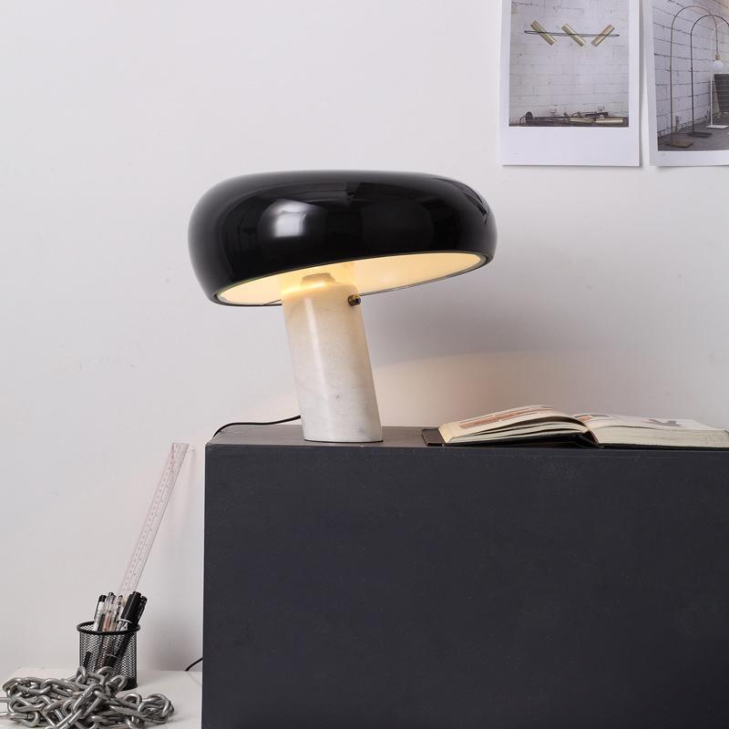 StoneGlow - Decorative marble table lamp, combining elegance and warmth