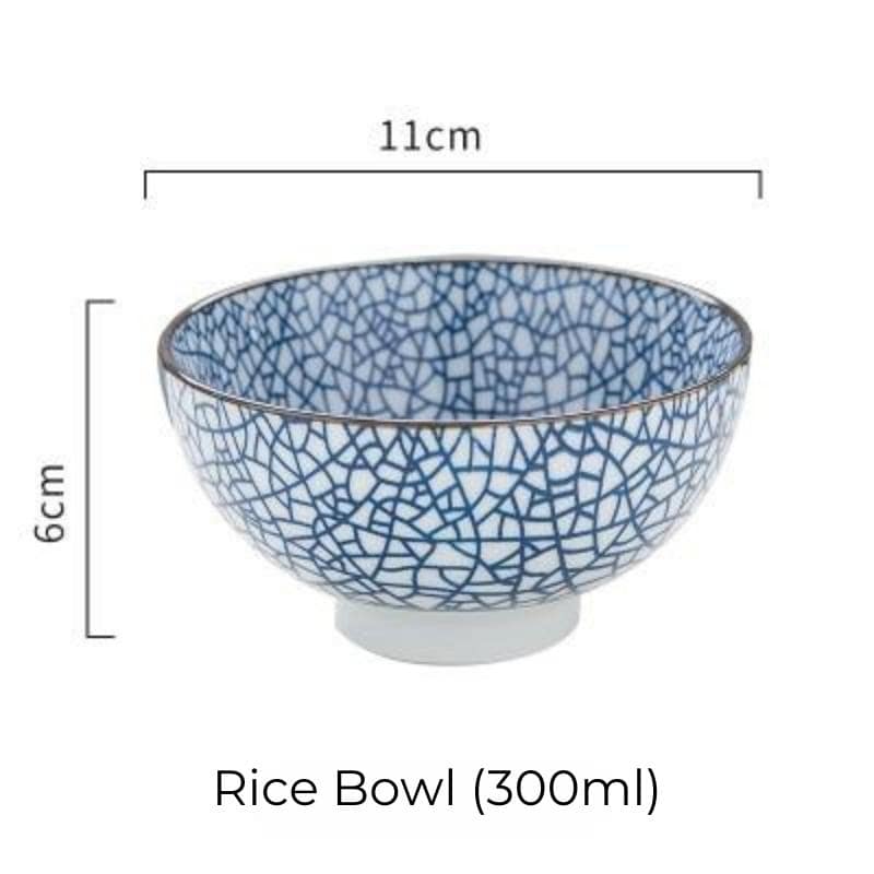 Traditional Japanese Ceramic Dinnerware Collection