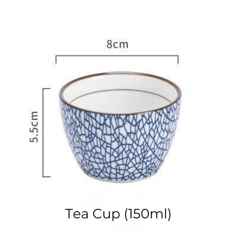 Traditional Japanese Ceramic Dinnerware Collection