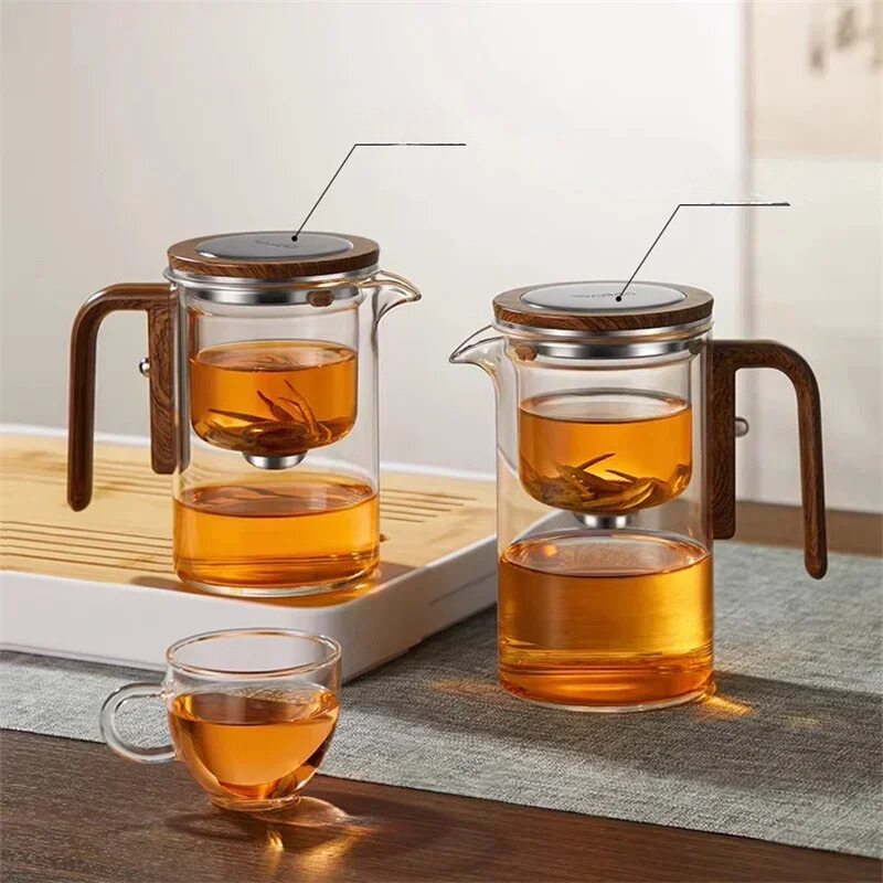 TeaMagnet - Glass Teapot with Separate Filtration