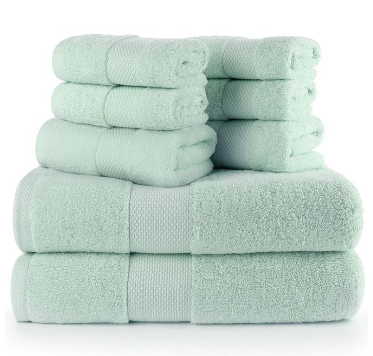 8-Pack Cotton Towel Set