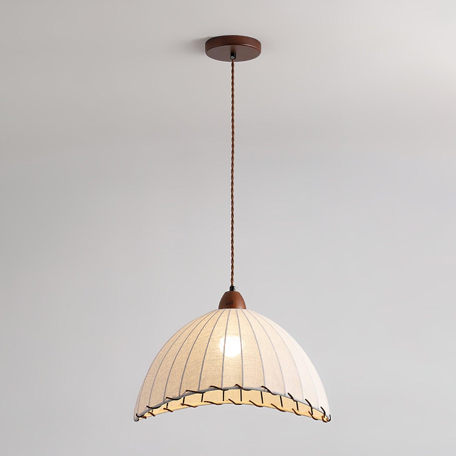 WoodLumiere – Elegant Wooden Pendant Lamp