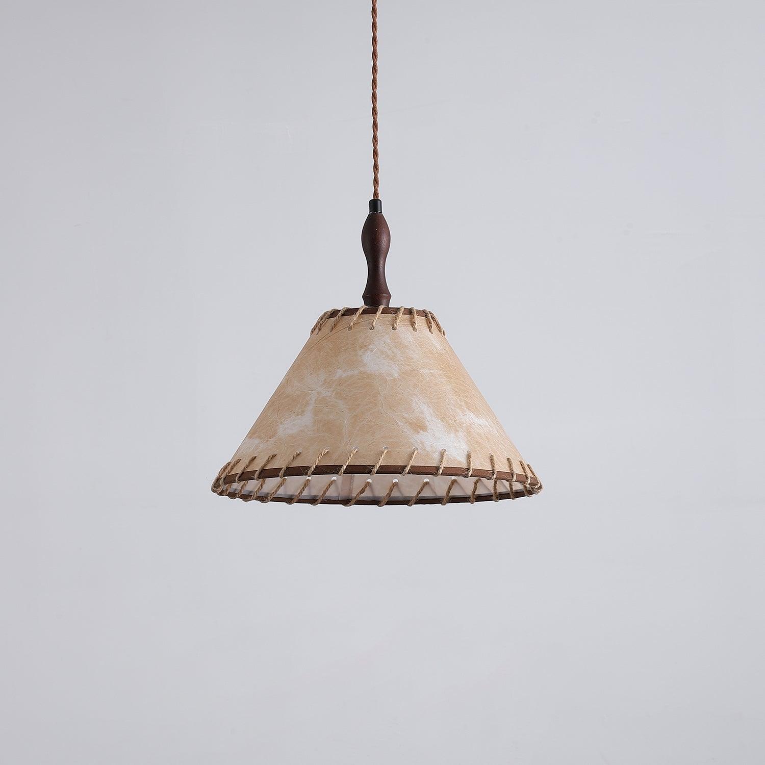 WoodLumiere – Elegant Wooden Pendant Lamp