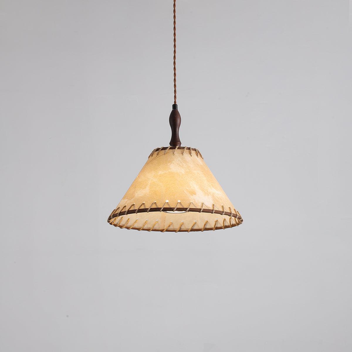 WoodLumiere – Elegant Wooden Pendant Lamp