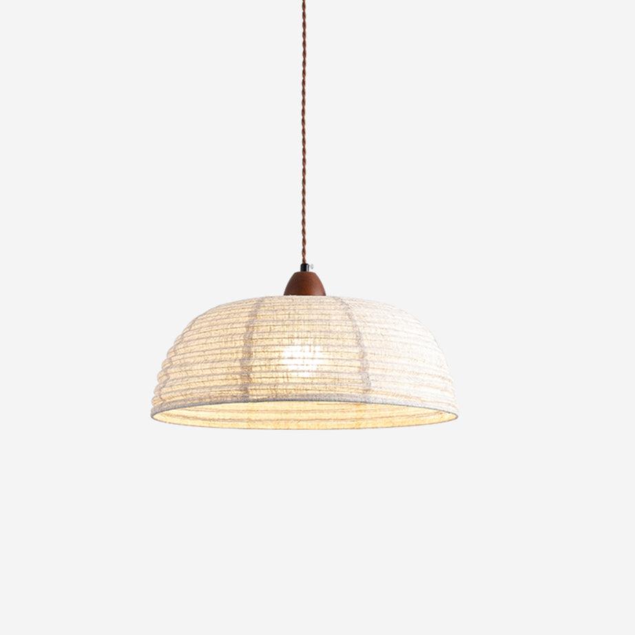 WoodLumiere – Elegant Wooden Pendant Lamp