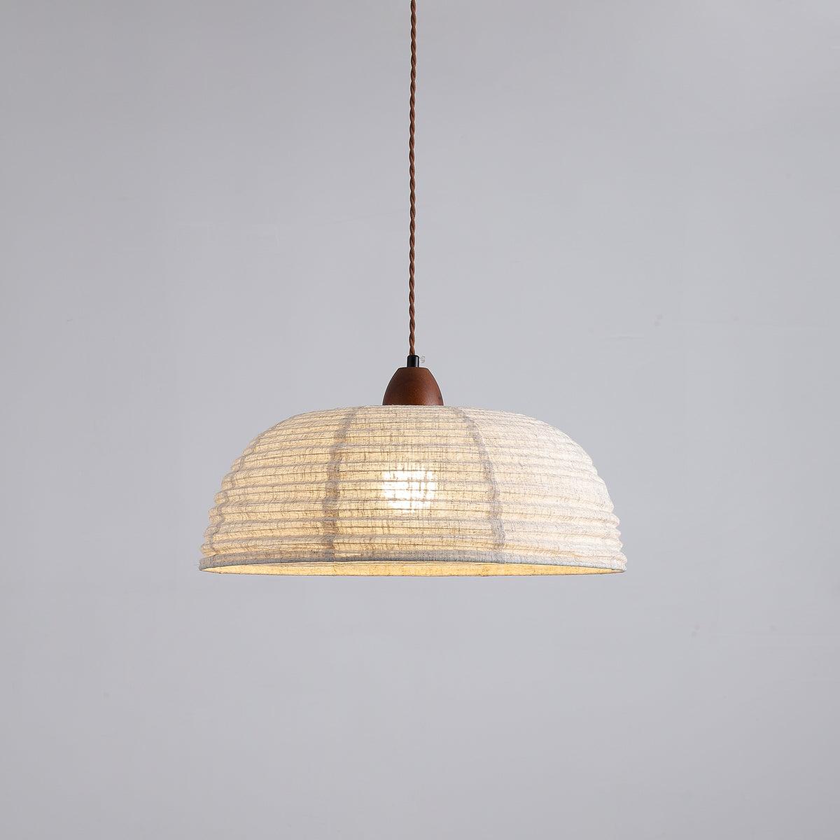 WoodLumiere – Elegant Wooden Pendant Lamp