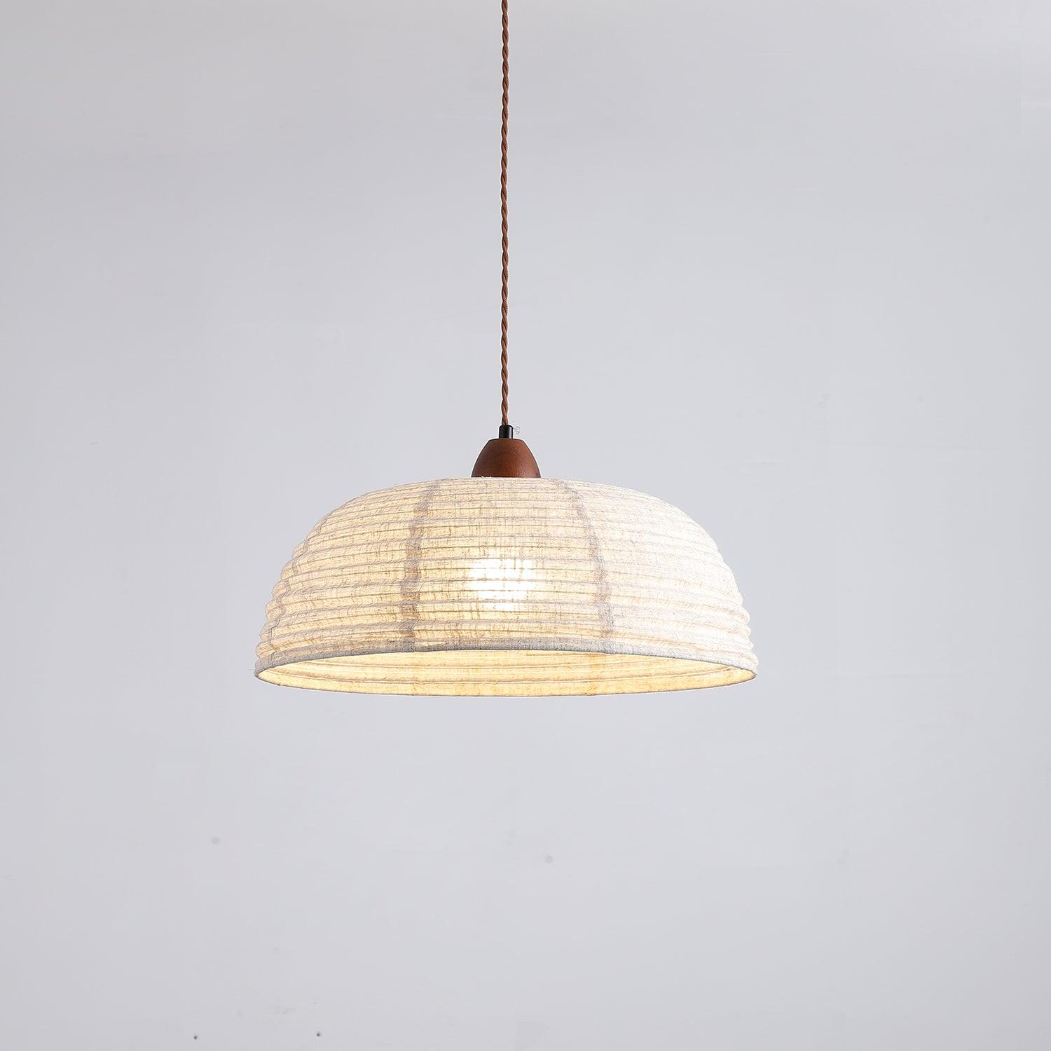 WoodLumiere – Elegant Wooden Pendant Lamp