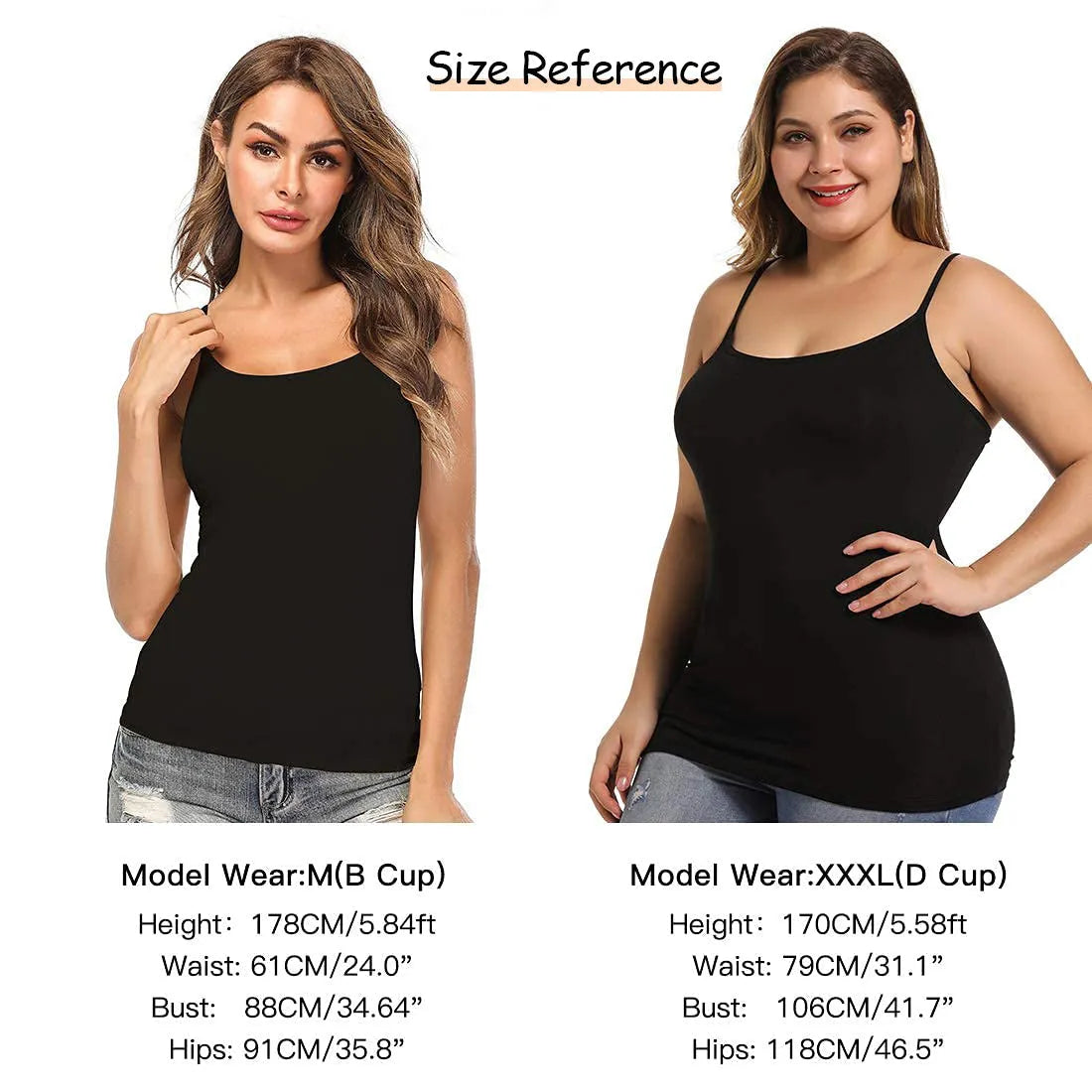 Women's Cooling Top with Built-in Bra