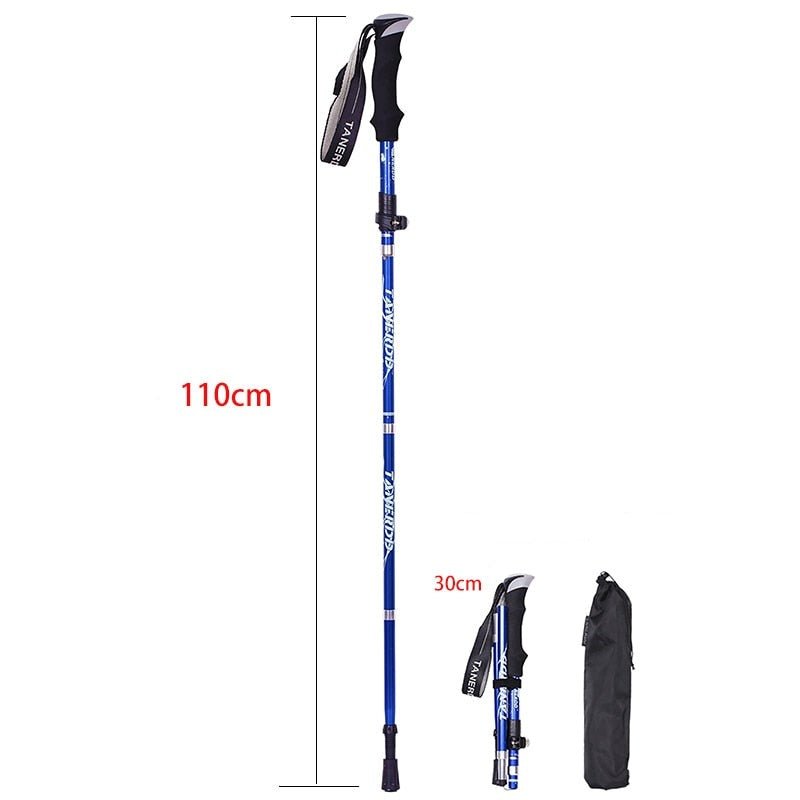 Adjustable Trekking Poles | Folding Telescopic Poles