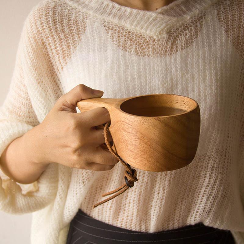 Classic Rubberwood Mug