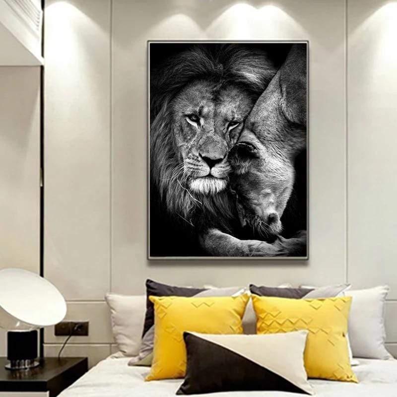 Armour Lion Canvas